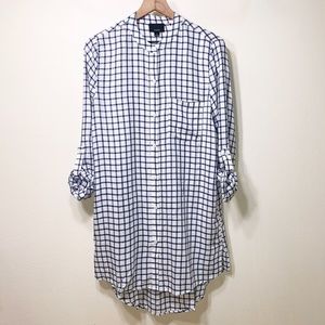 Lumiere Long Sleeve Woven Plaid Shirt